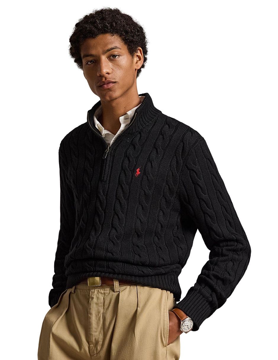 Suéter cuello alto para hombre 2