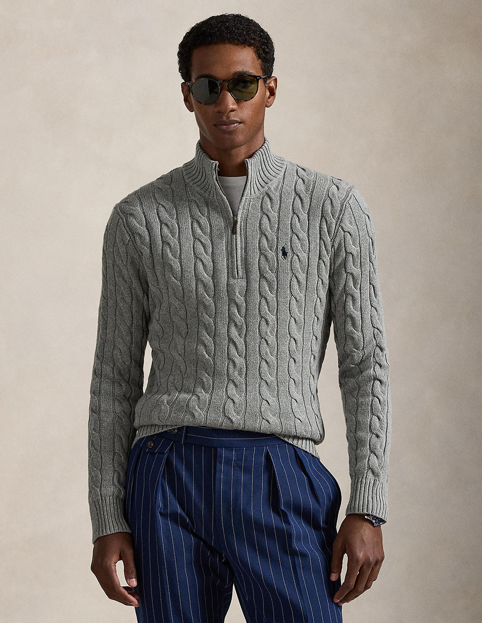 Suéter cuello alto para hombre