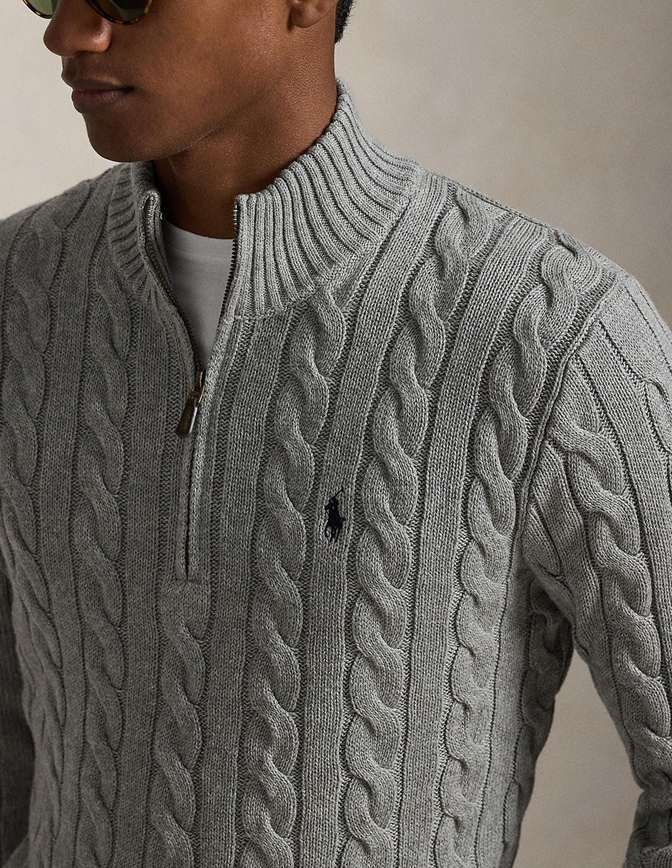 Suéter cuello alto para hombre 4