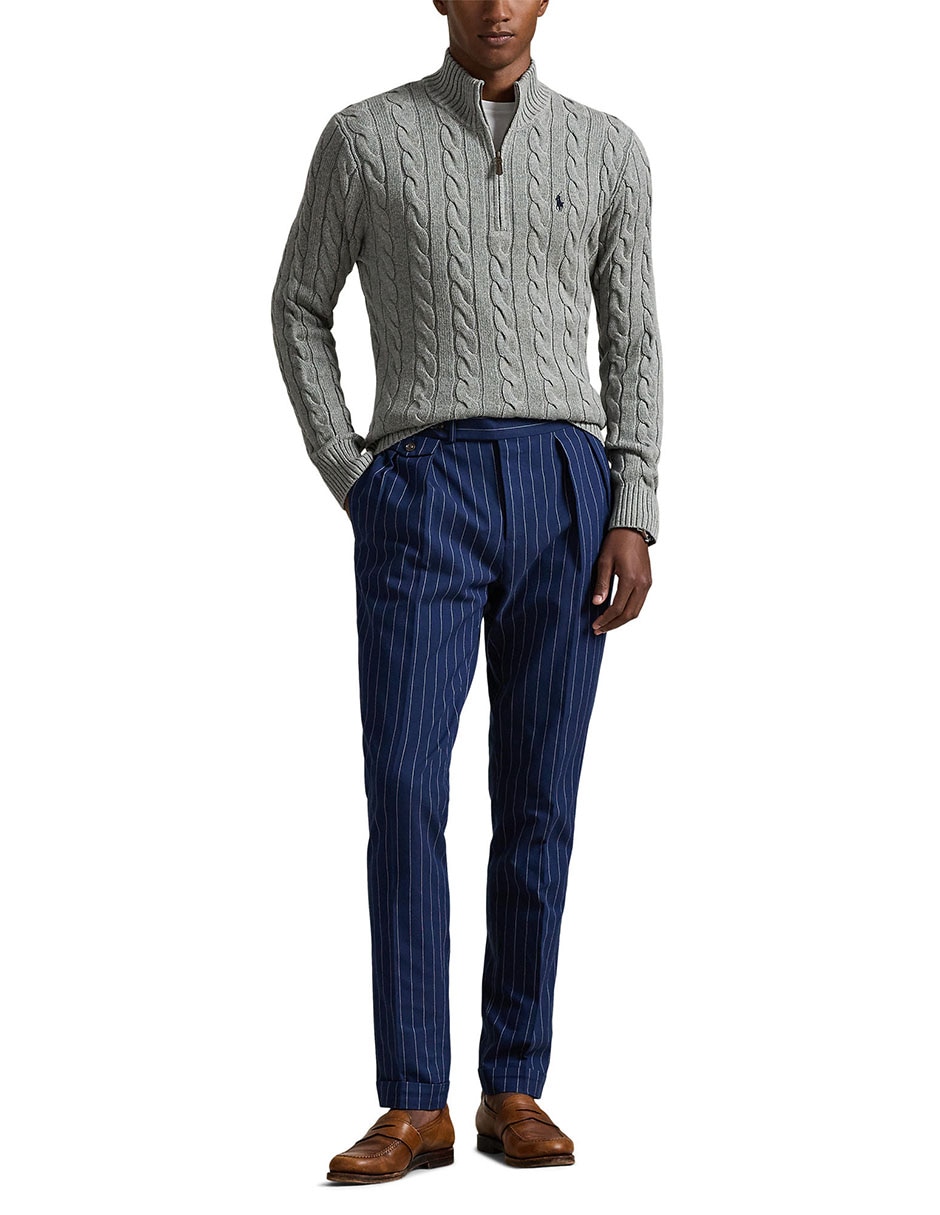 Suéter cuello alto para hombre 2