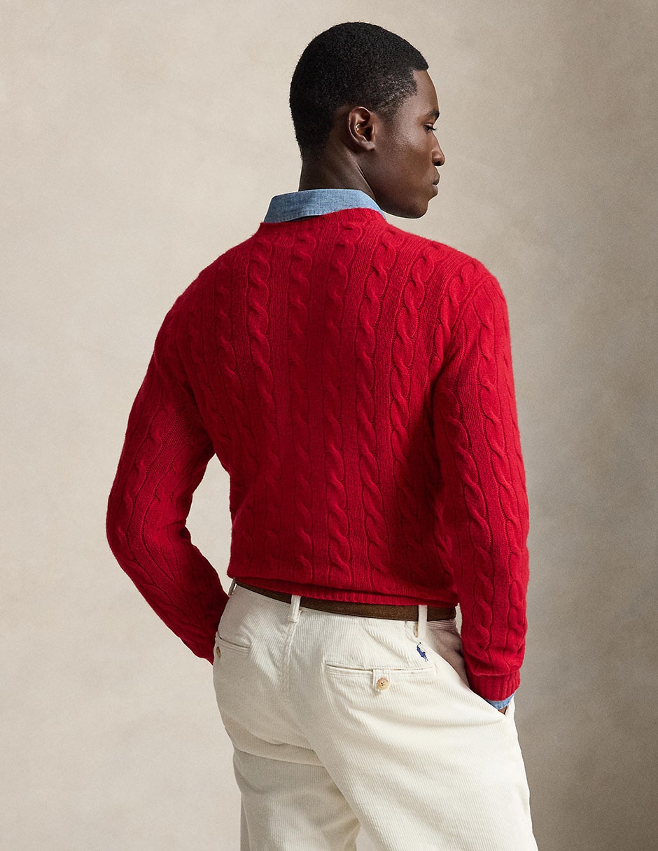 Suéter cuello redondo para hombre 5