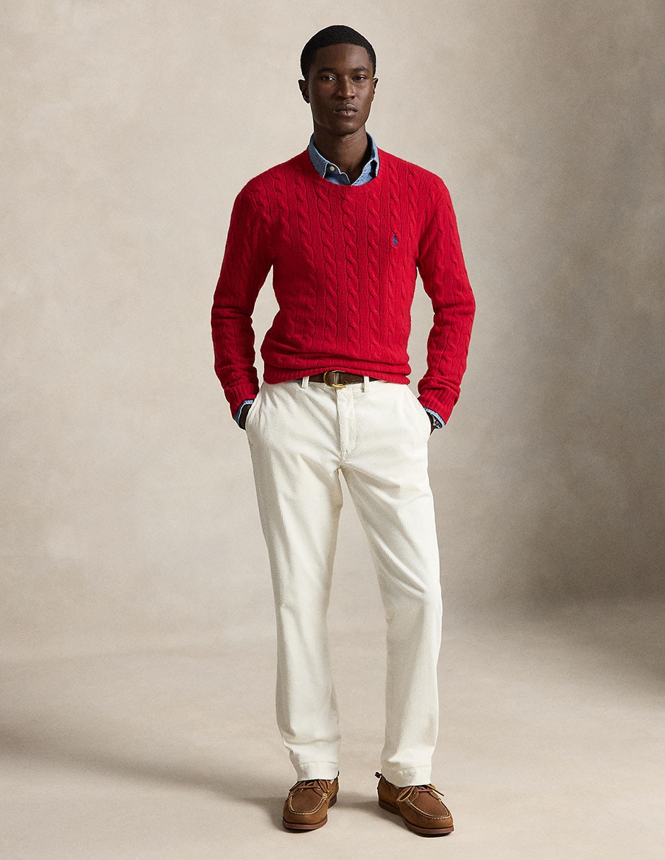 Suéter cuello redondo para hombre