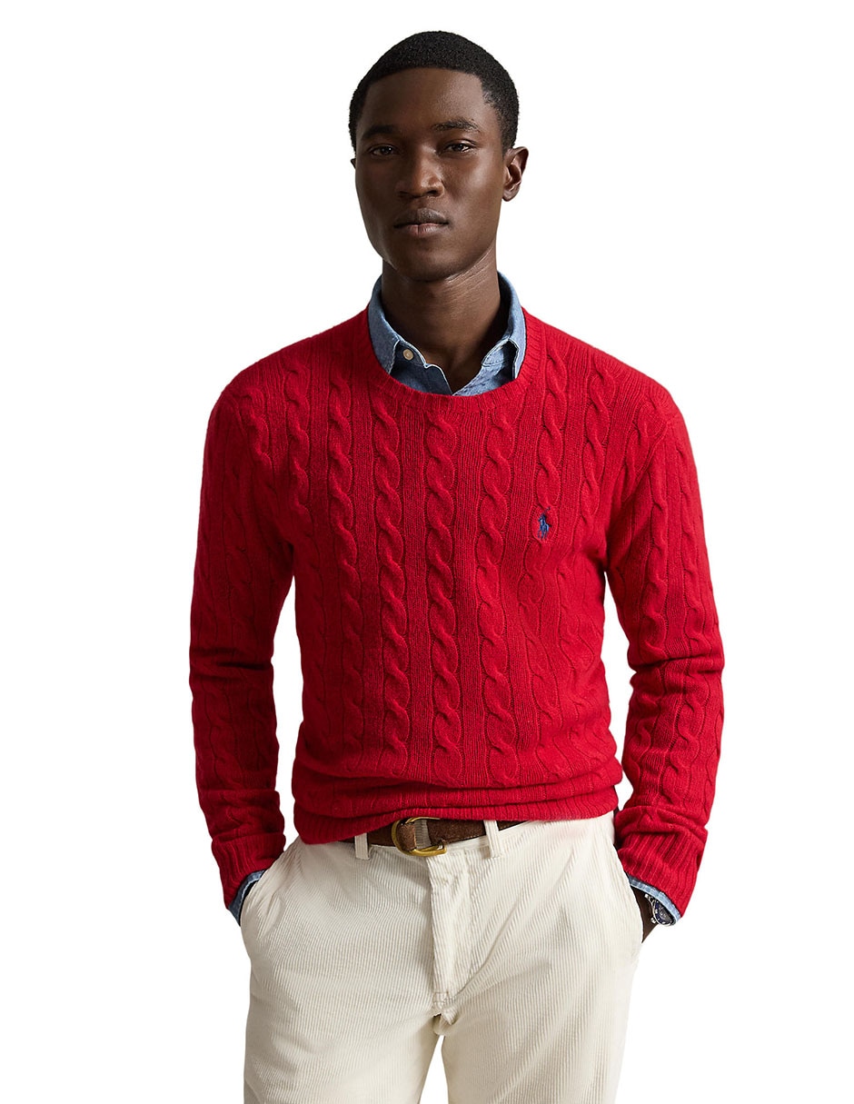 Suéter cuello redondo para hombre 6