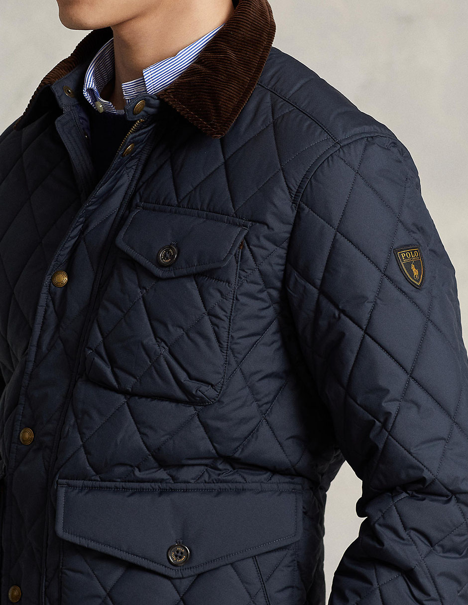Chamarra casual con bolsillos para hombre 4