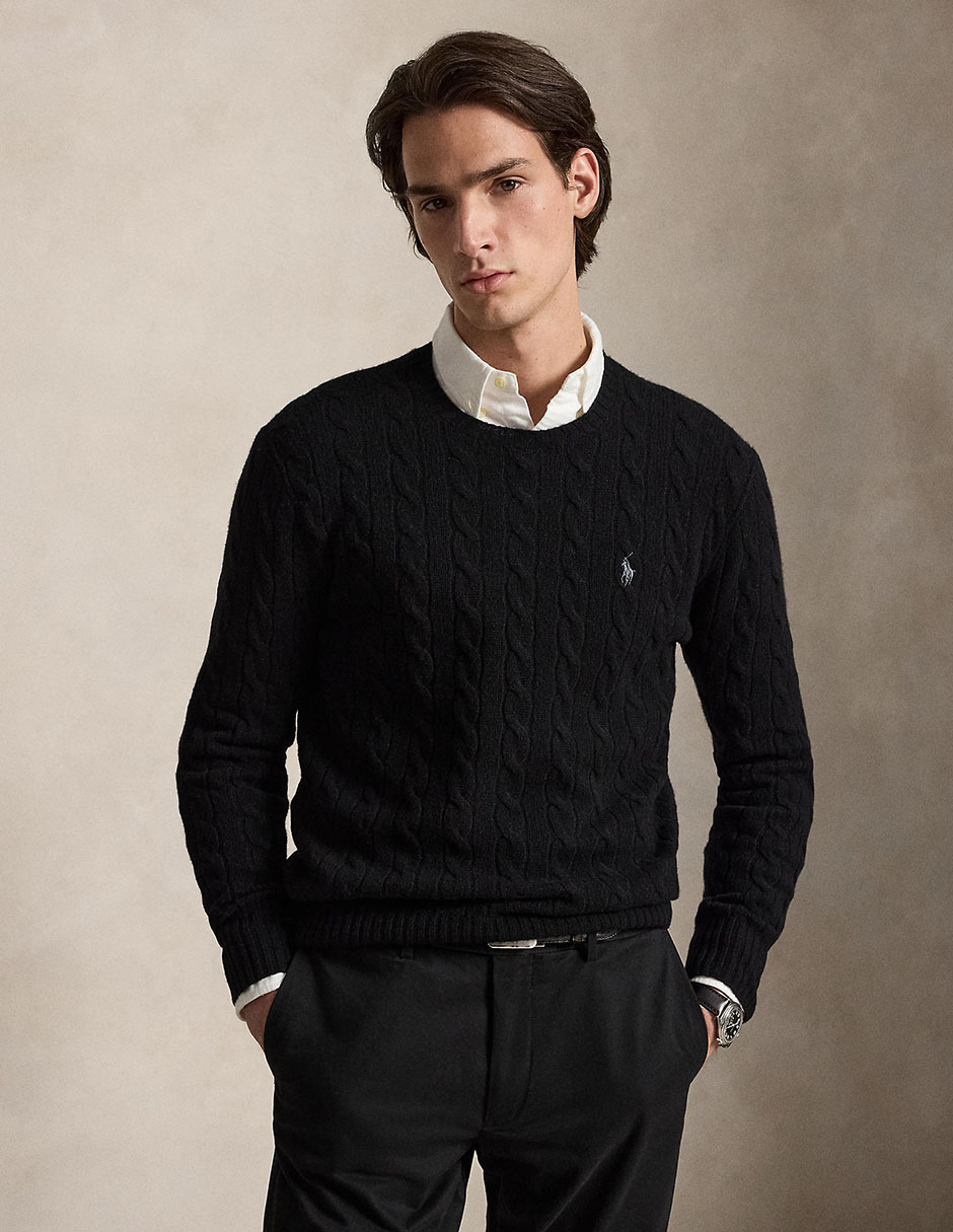 Suéter cuello redondo para hombre Suéter cuello redondo para hombre
