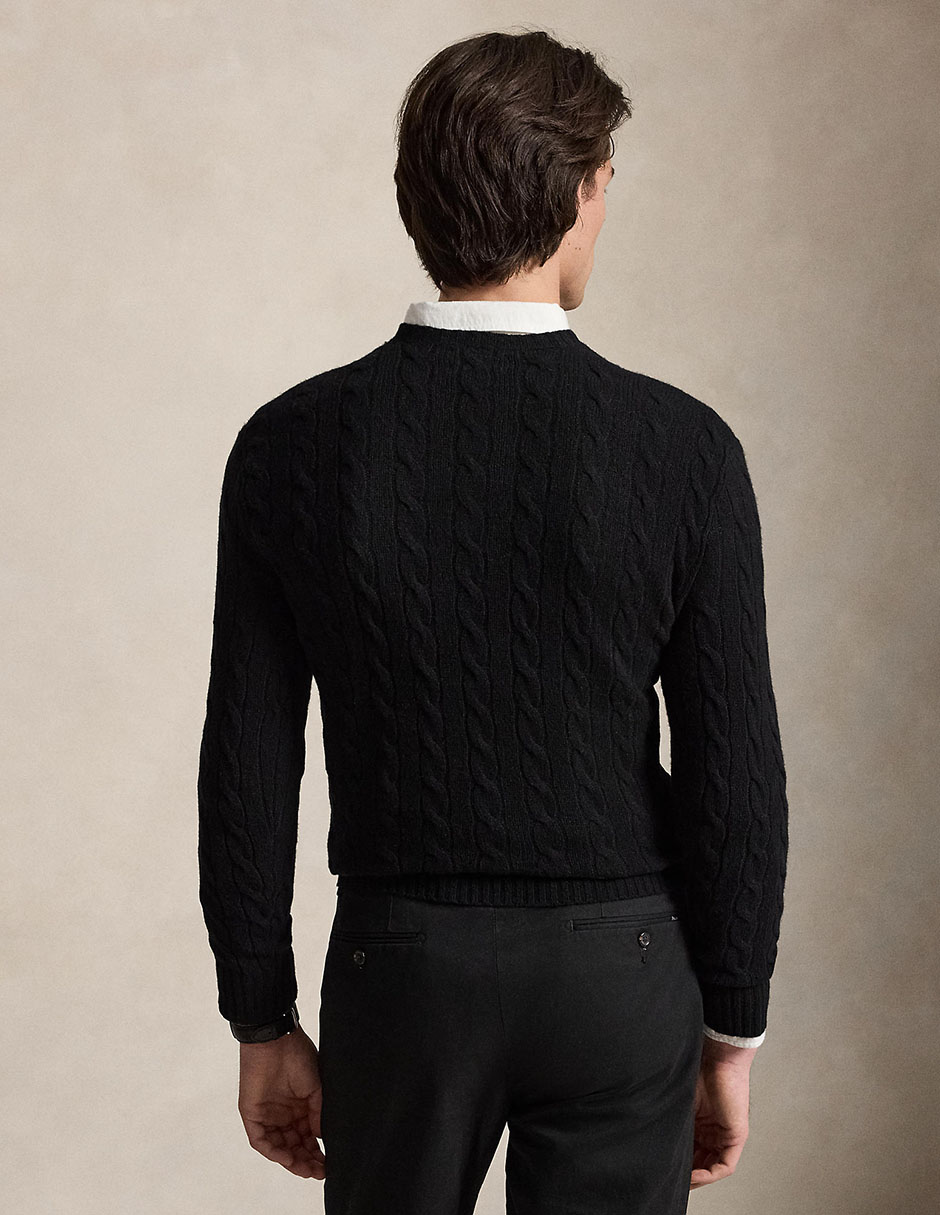 Suéter cuello redondo para hombre 2