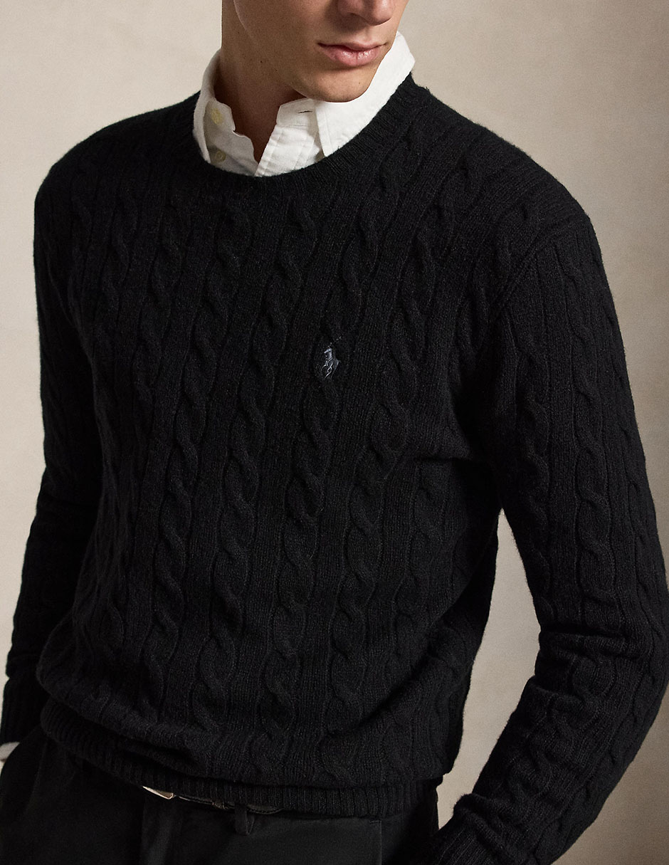 Suéter cuello redondo para hombre 4
