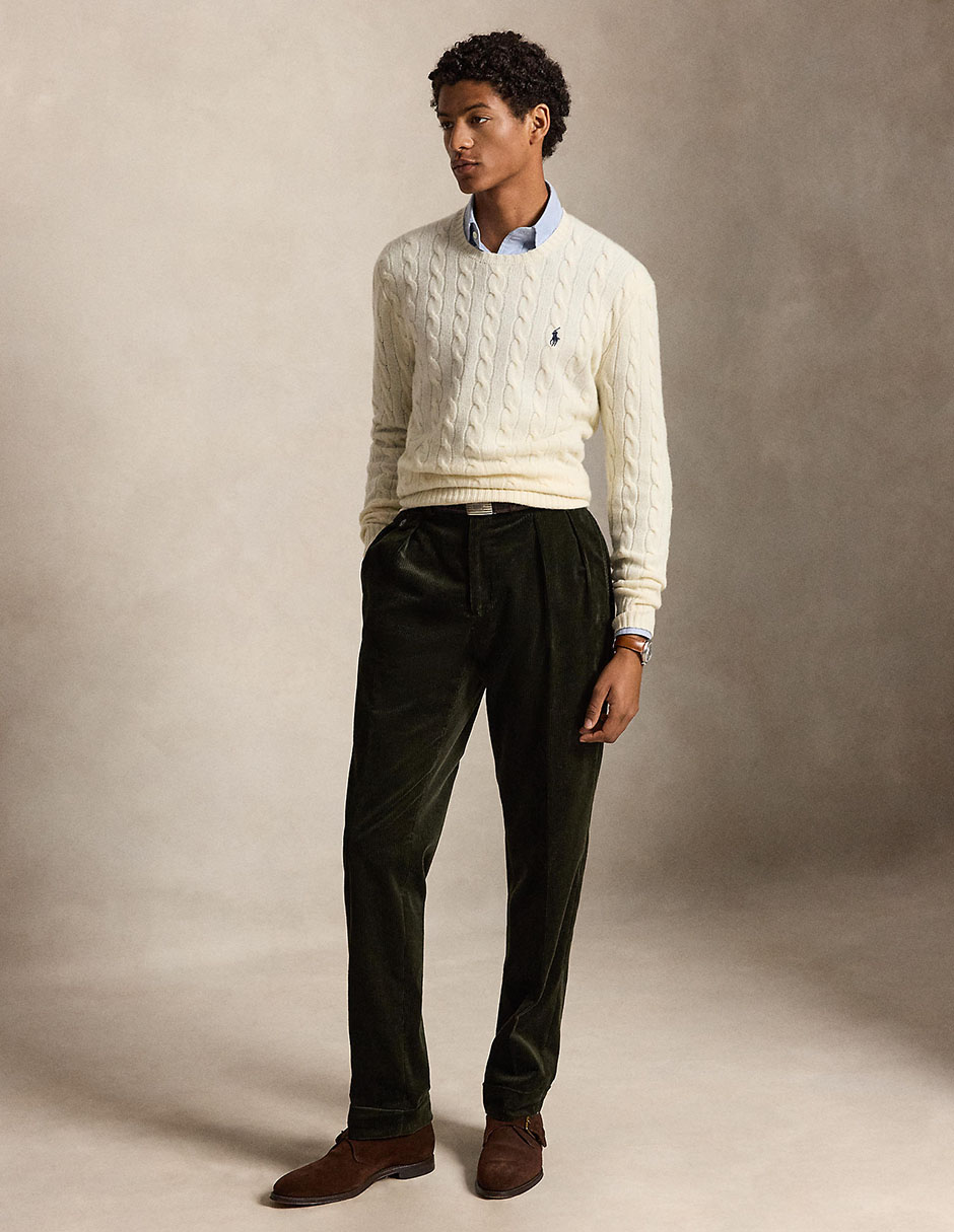 Suéter cuello redondo para hombre 5