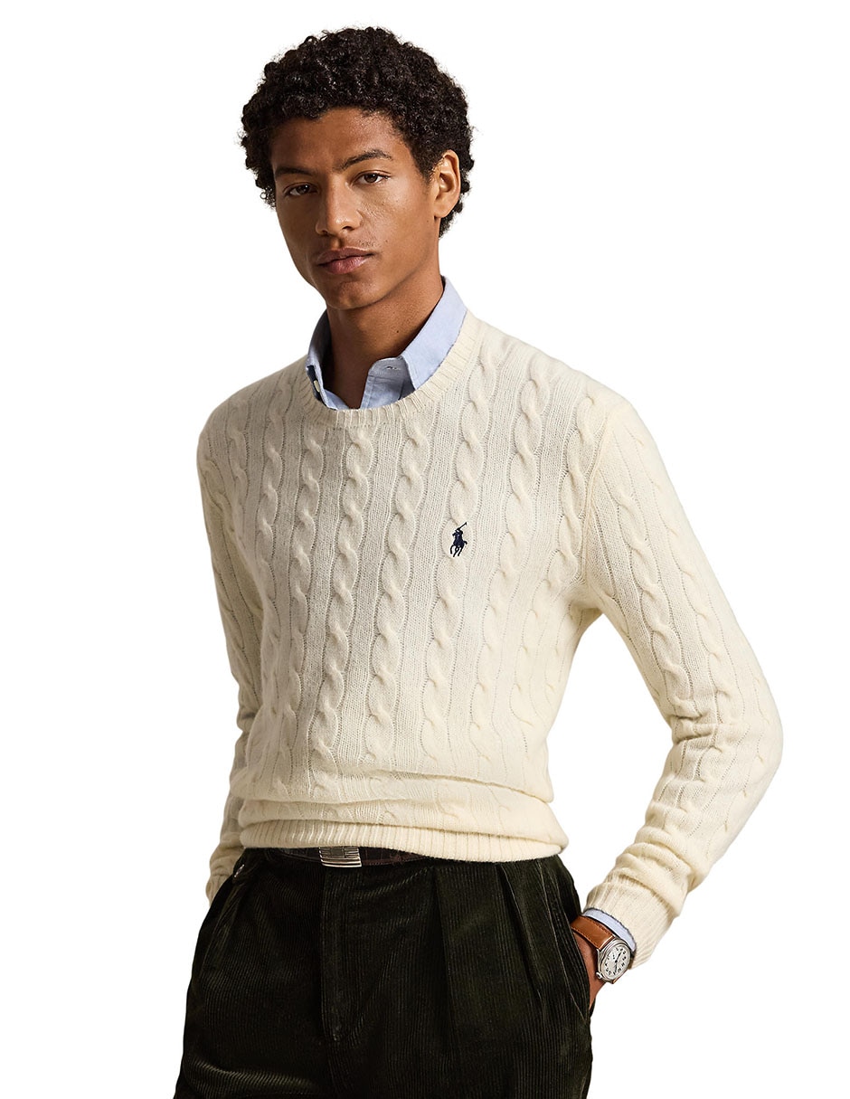Suéter cuello redondo para hombre 7