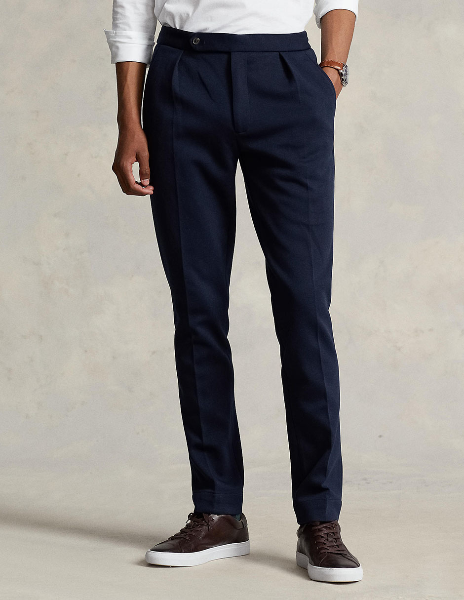 Pantalón casual chino recto polo rl de algodón para hombre