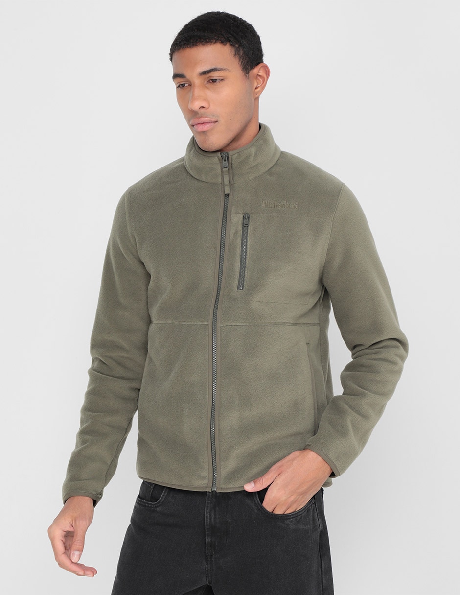 Chamarra casual con bolsillos para hombre