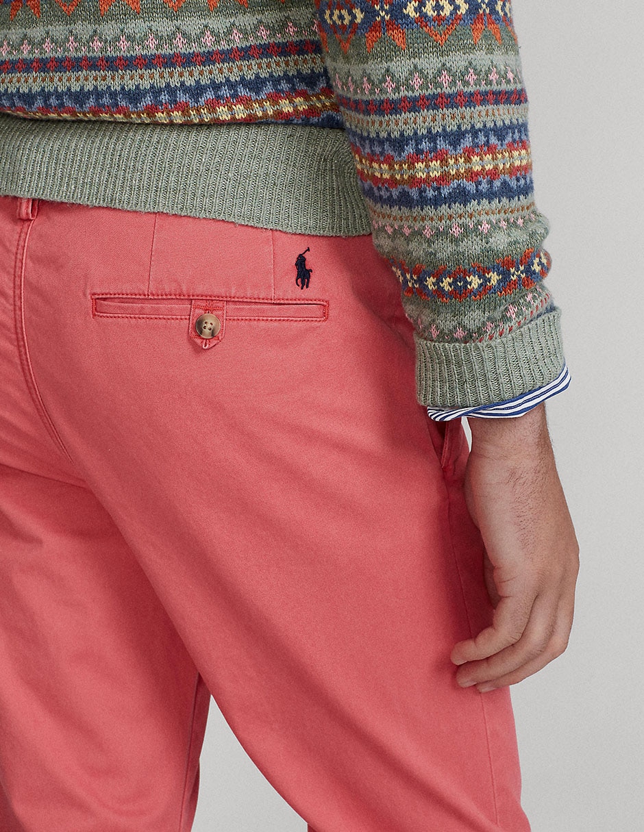 Pantalón casual chino regular Polo Rl de algodón para hombre 2