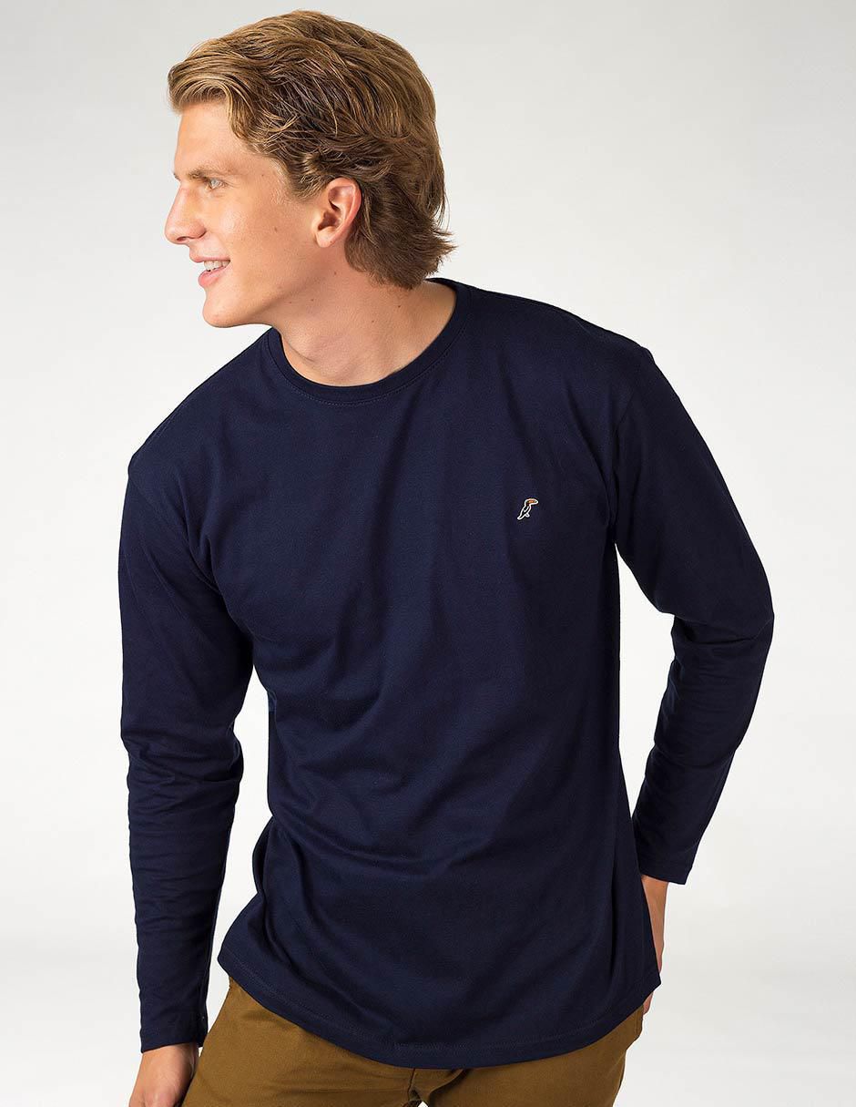 Playera cuello redondo para hombre