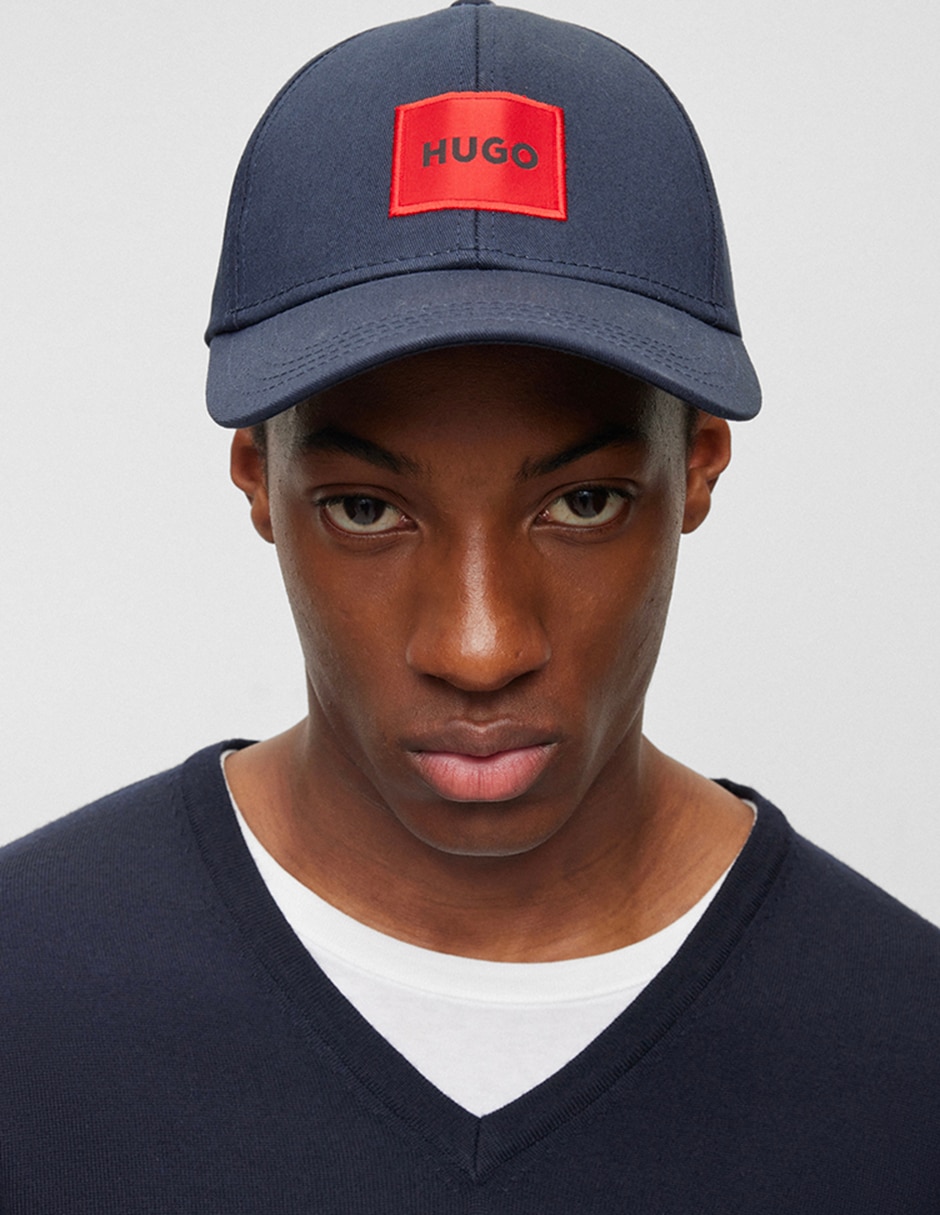 Gorra visera curva correa ajustable casual para hombre 3