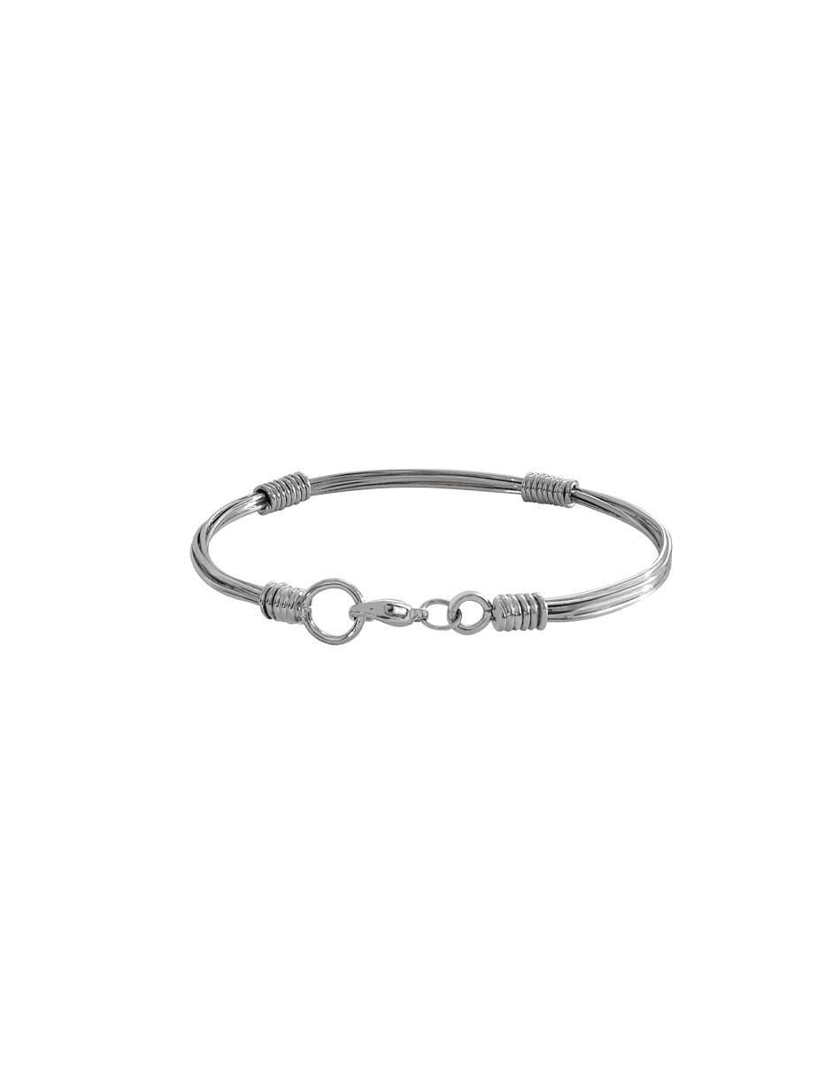 Pulsera de plata P 925 acabado brillante 3