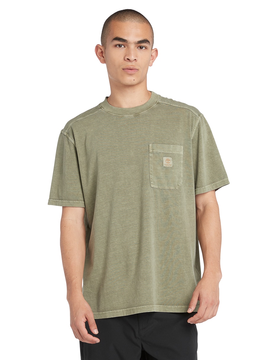 Playera Timberland Merrymack River cuello redondo para hombre