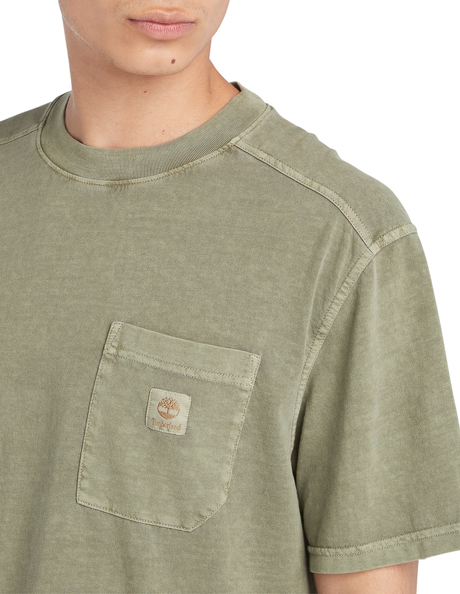 Playera Timberland Merrymack River cuello redondo para hombre