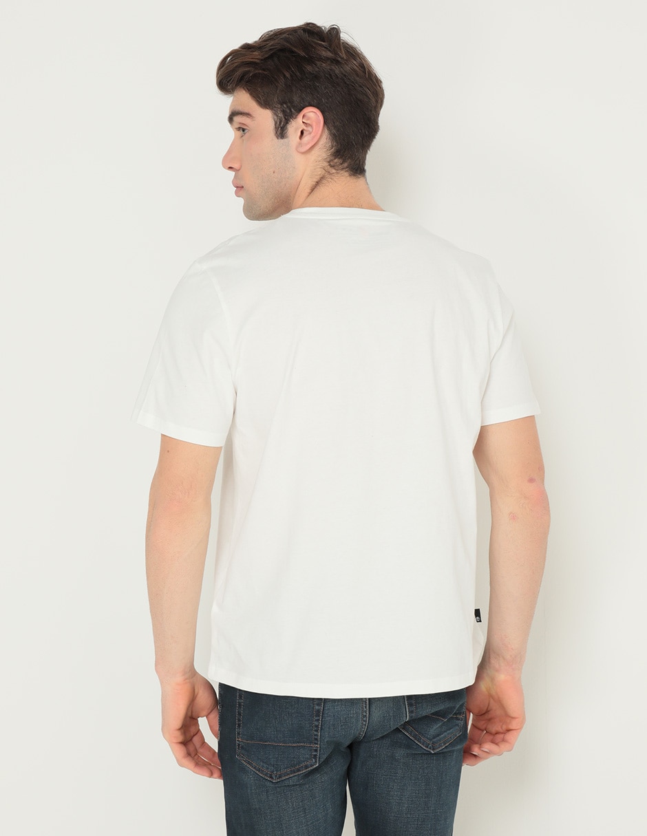 Playera Garment Dye cuello redondo para hombre 2