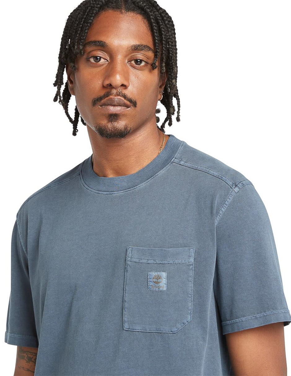 Playera Timberland Merrymack River cuello redondo para hombre