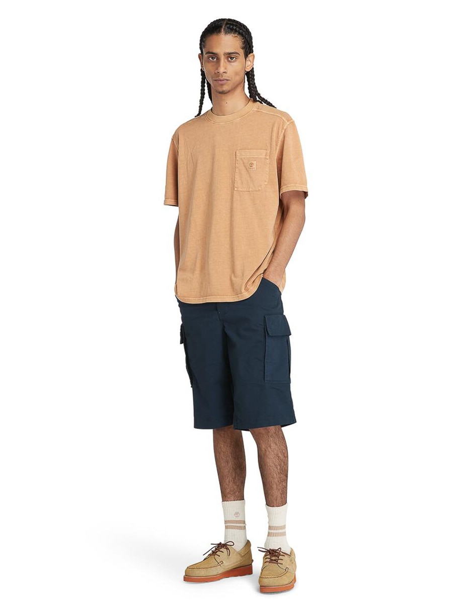Playera Timberland Merrymack River cuello redondo para hombre