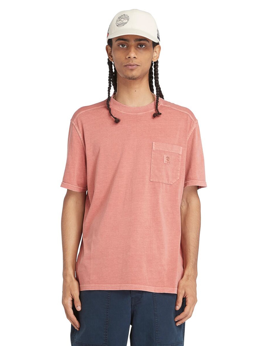 Playera Timberland Merrymack River cuello redondo para hombre