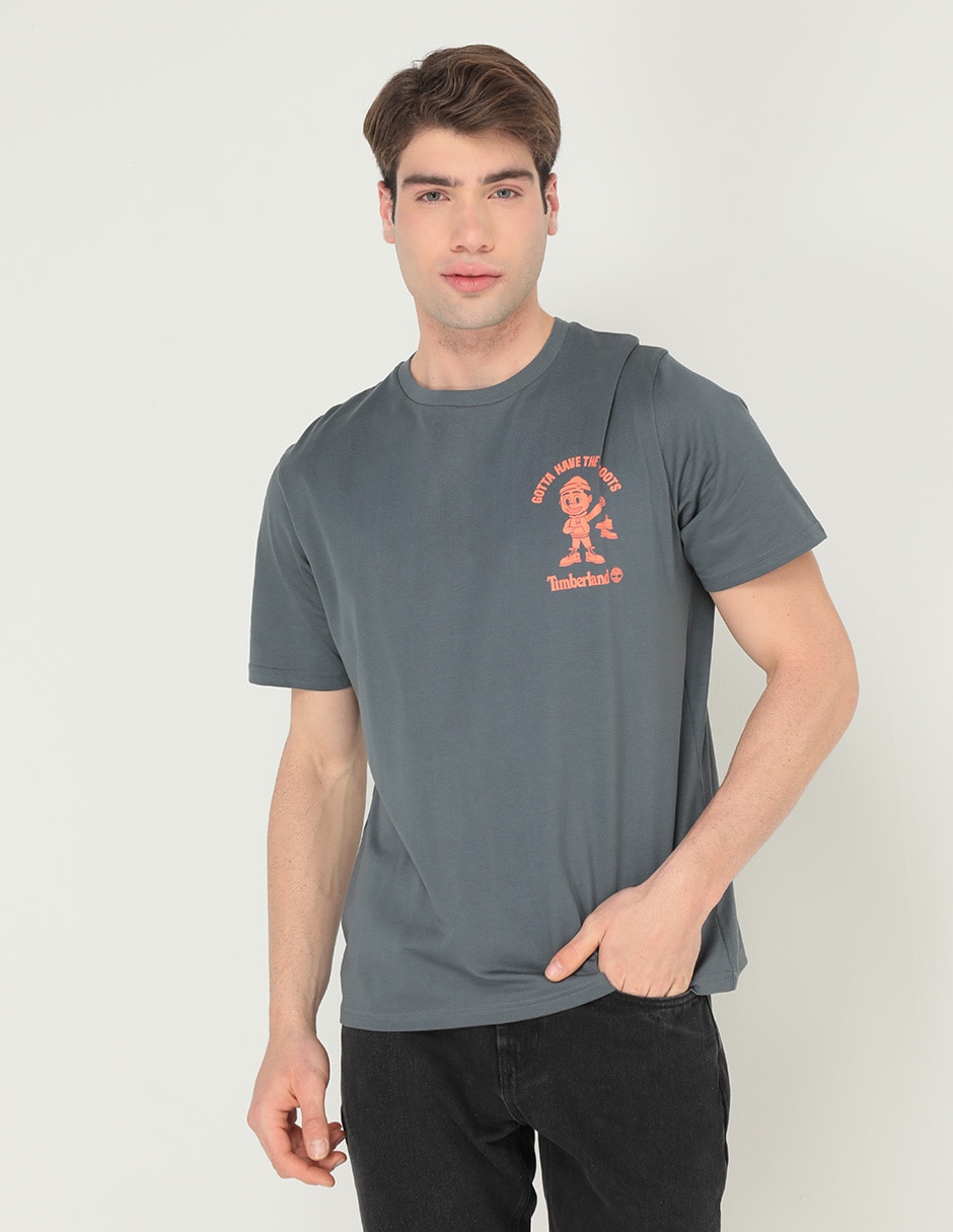 Playera Timberland About The Boots cuello redondo para hombre