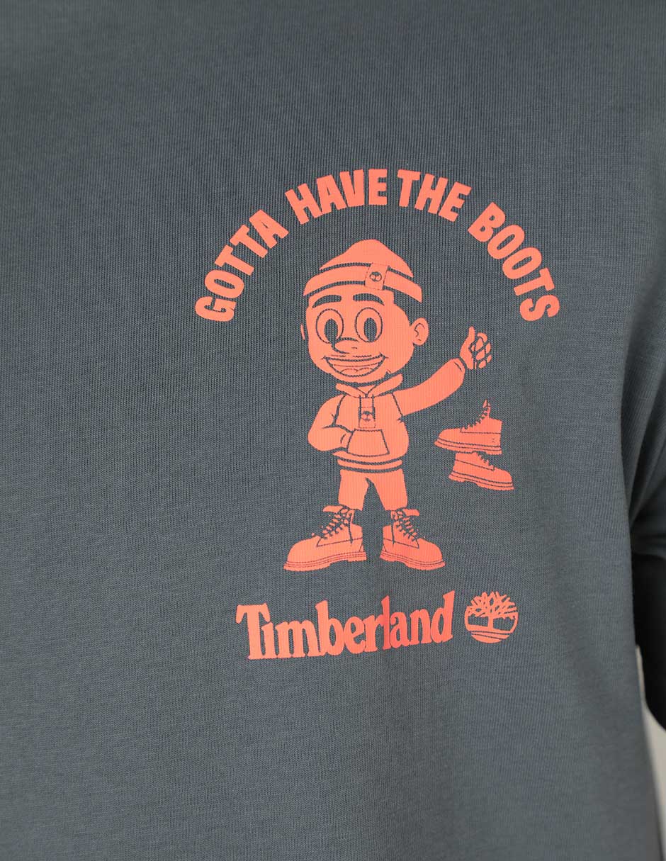 Playera Timberland About The Boots cuello redondo para hombre