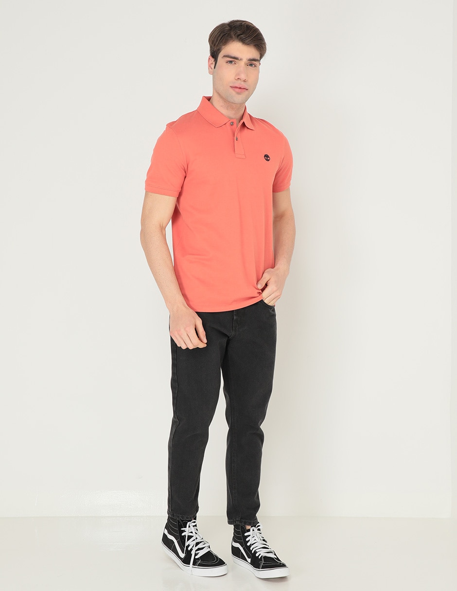 Playera tipo polo Timberland Millers River Piqué para hombre