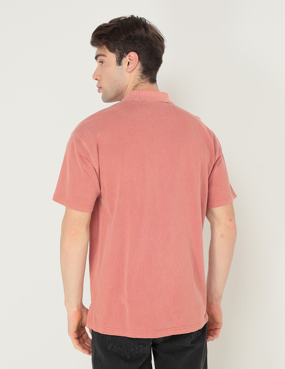 Playera tipo polo Timberland Garment Dye para hombre