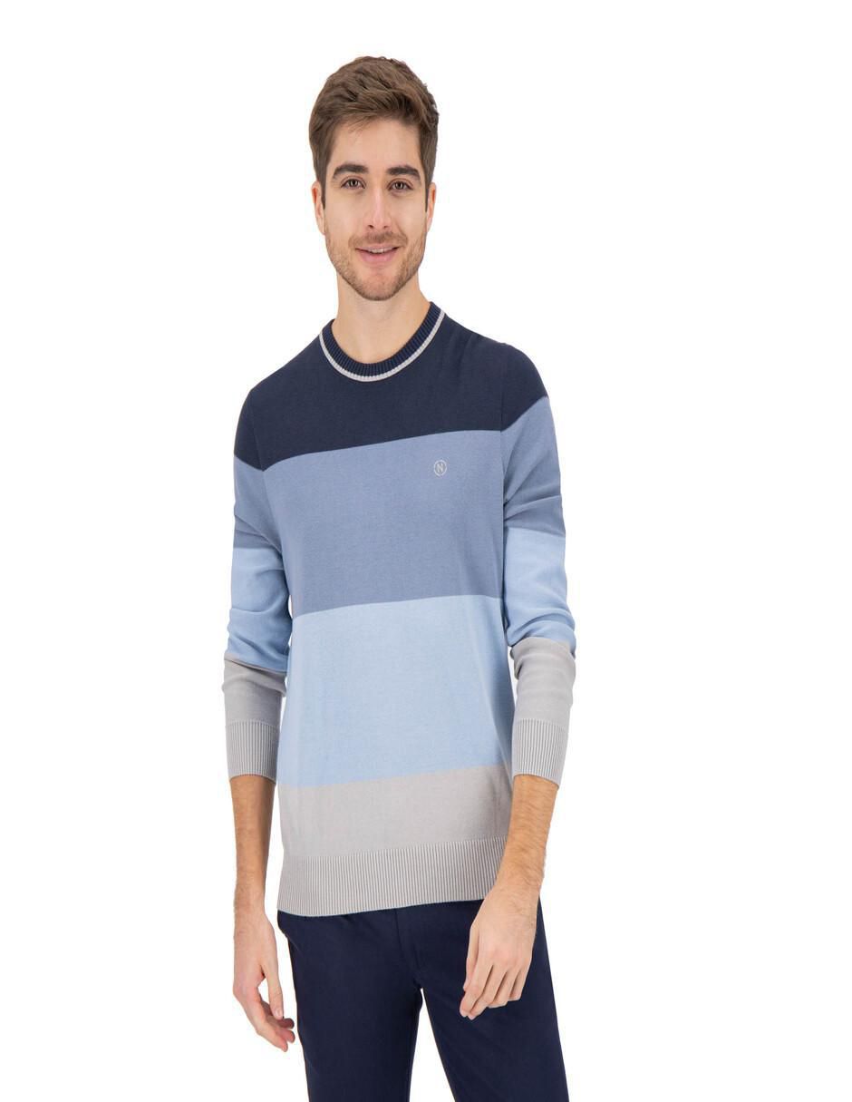 Suéter cuello redondo para hombre