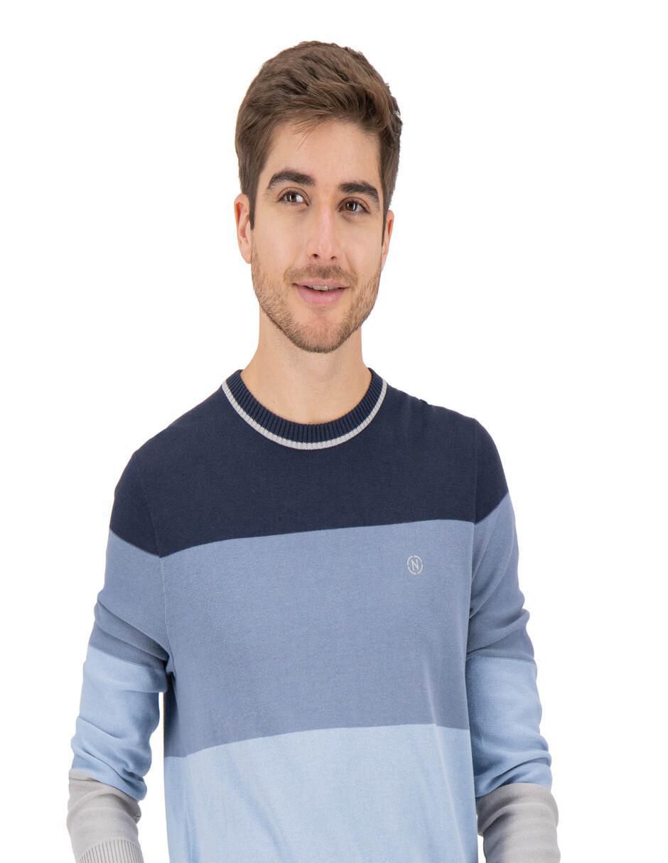 Suéter cuello redondo para hombre