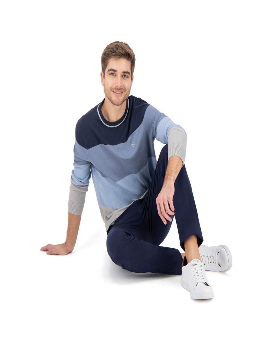 Suéter cuello redondo para hombre