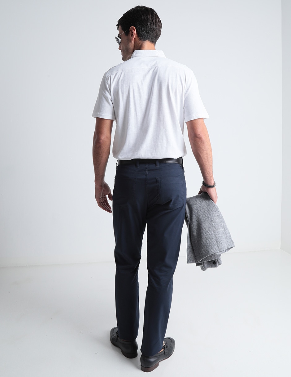 Pantalón recto Faherty de algodón para hombre