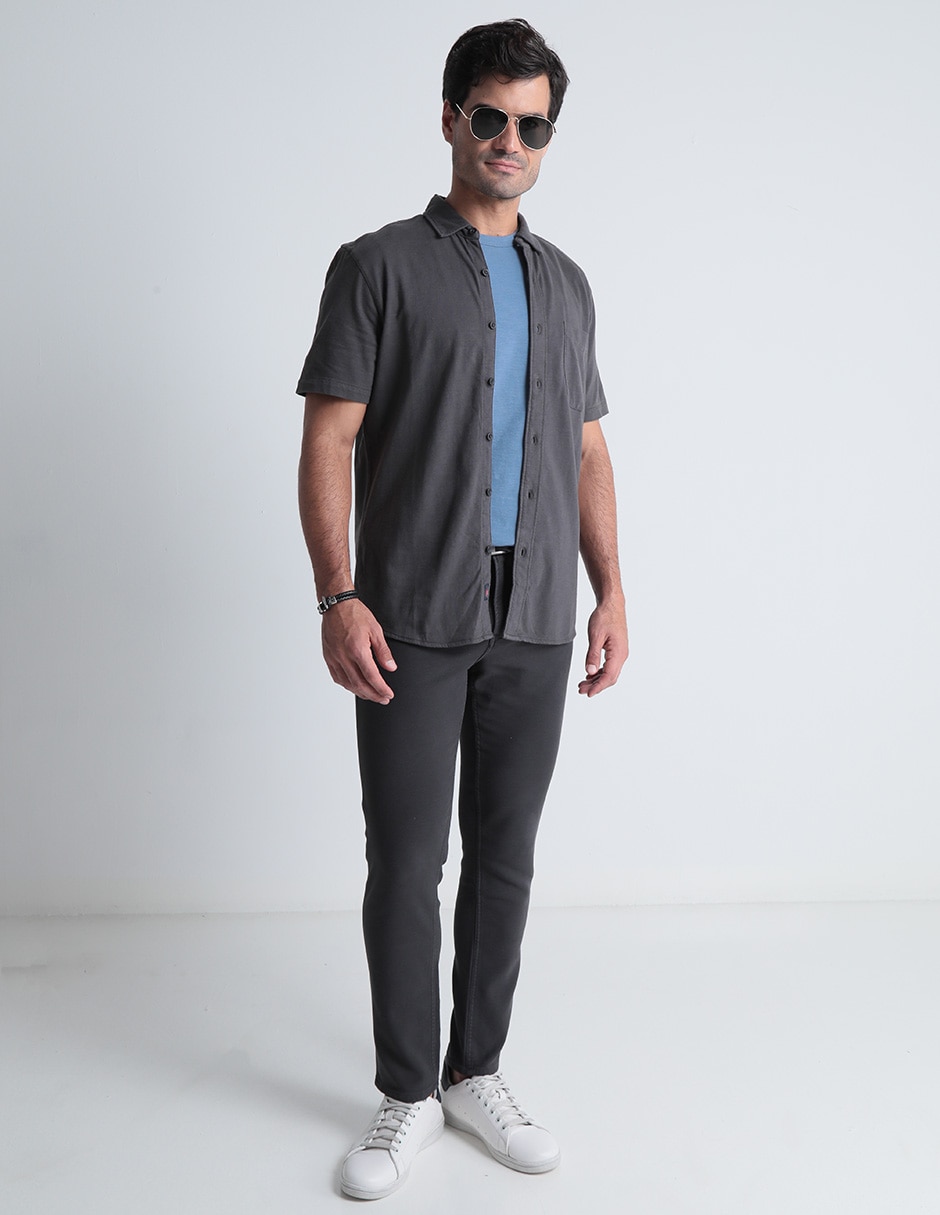 Pantalón recto Faherty de algodón para hombre