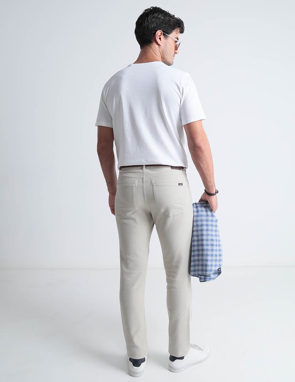 Pantalón recto Faherty de algodón para hombre