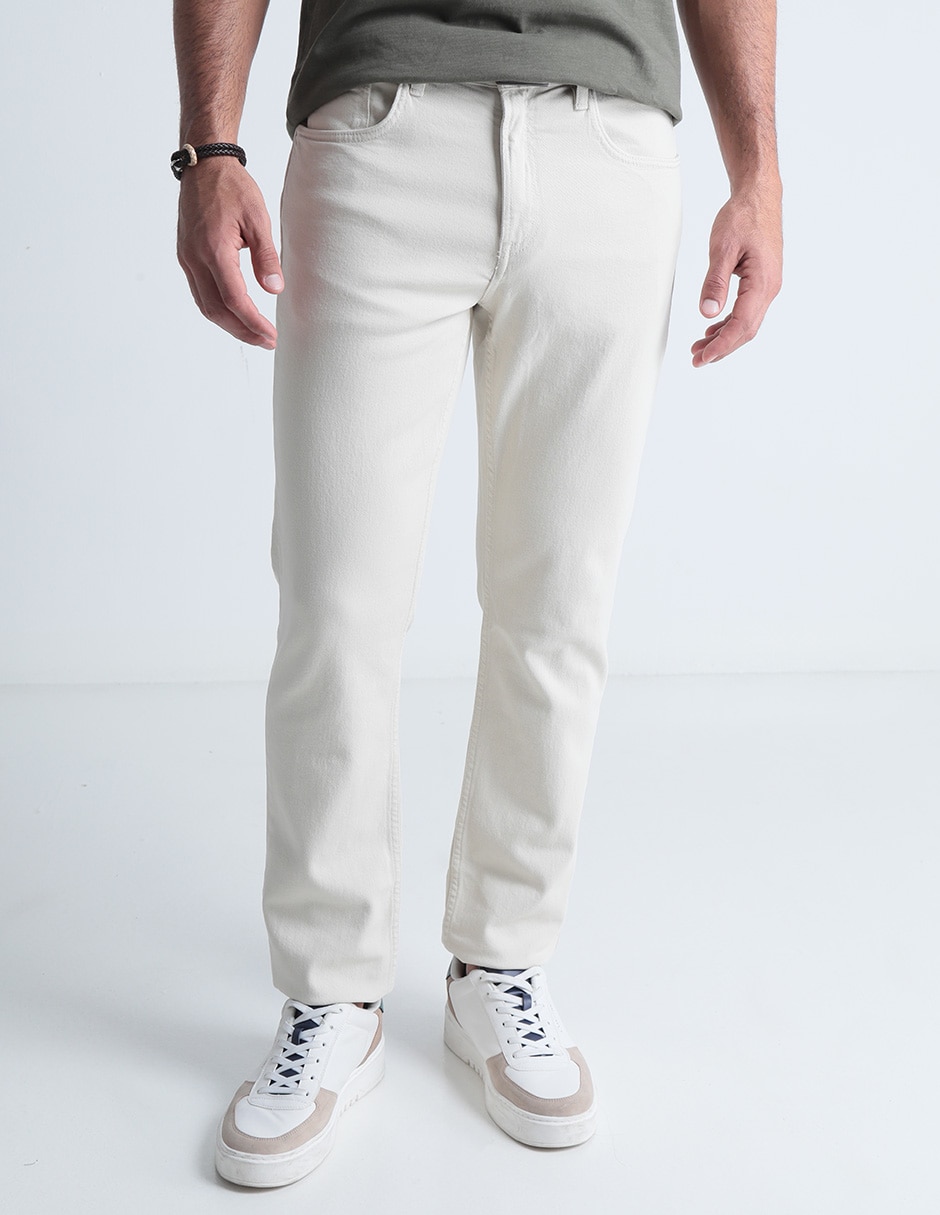 Jeans straight Faherty para hombre