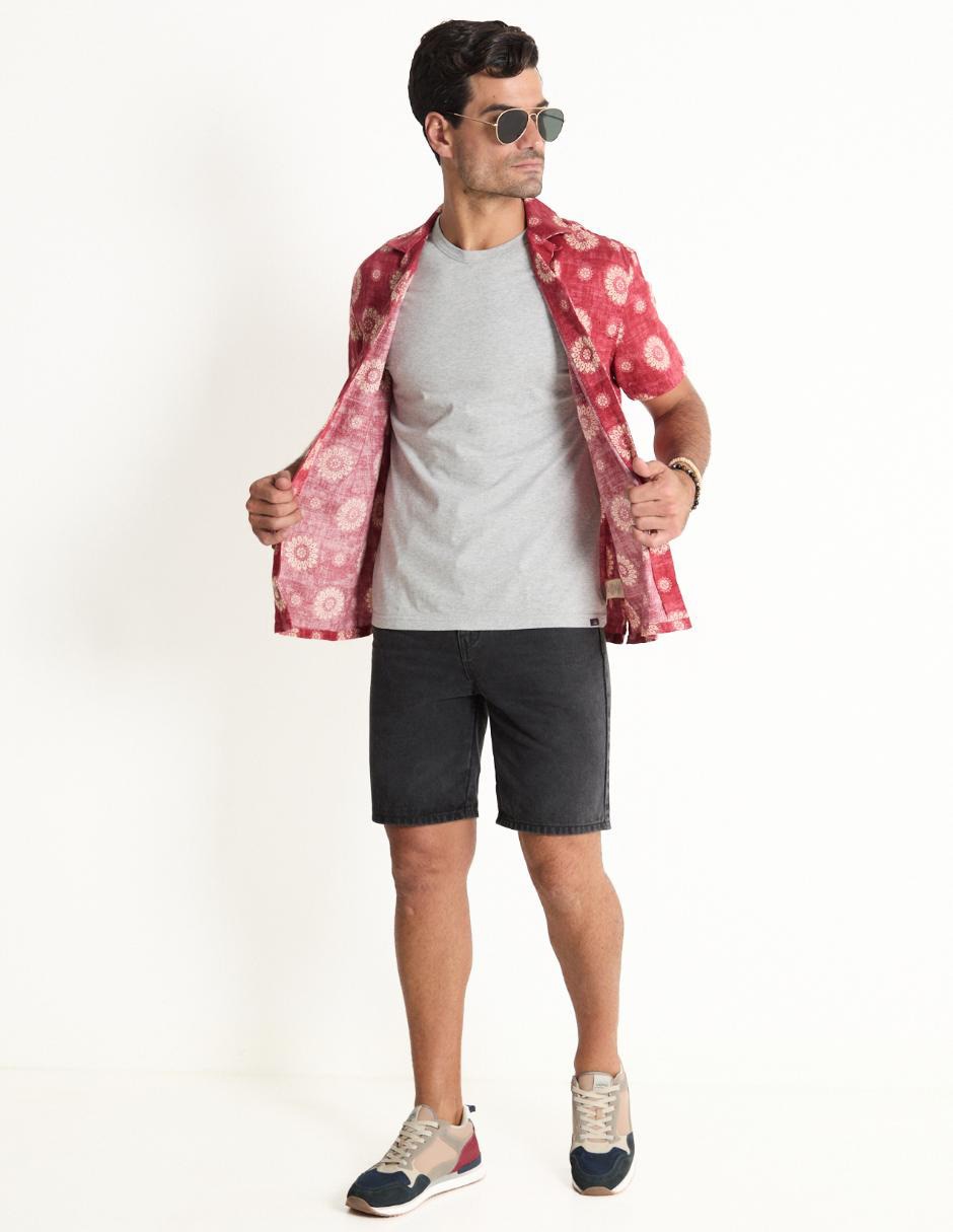 Playera Faherty cuello redondo para hombre
