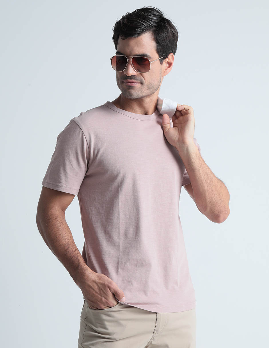 Playera cuello redondo para hombre Playera cuello redondo para hombre