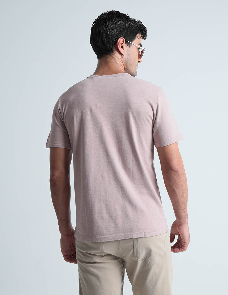 Playera Faherty cuello redondo para hombre