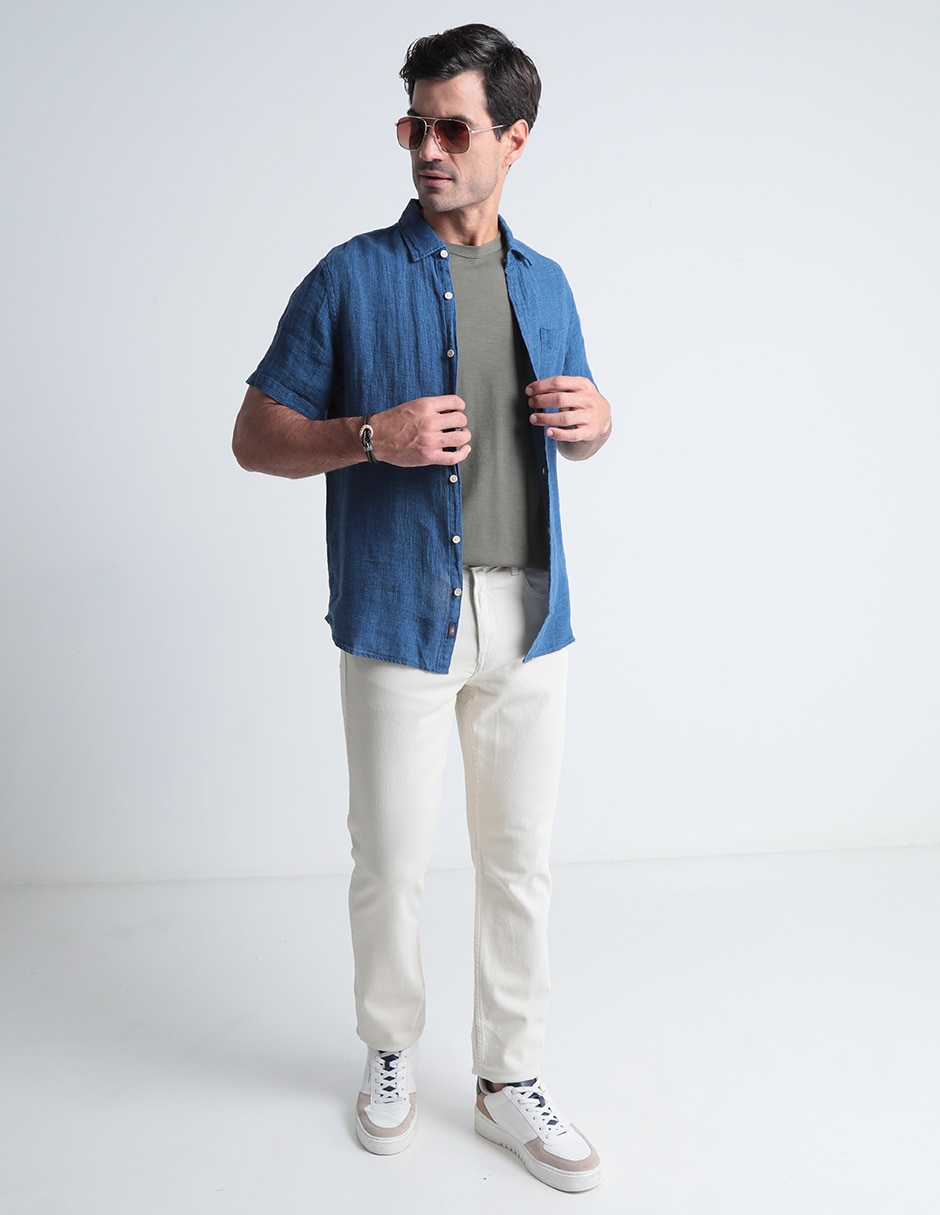 Playera cuello redondo para hombre 3