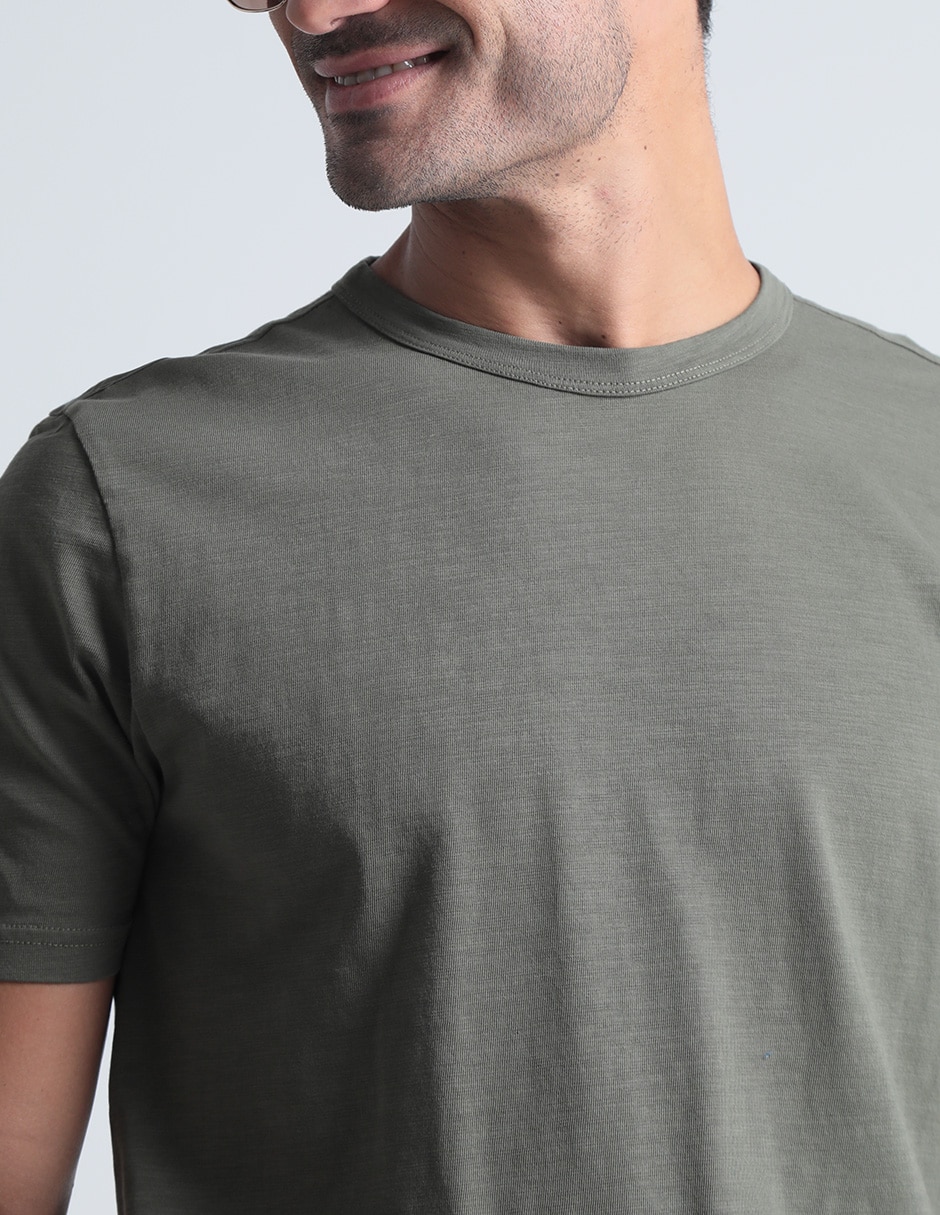 Playera cuello redondo para hombre 4