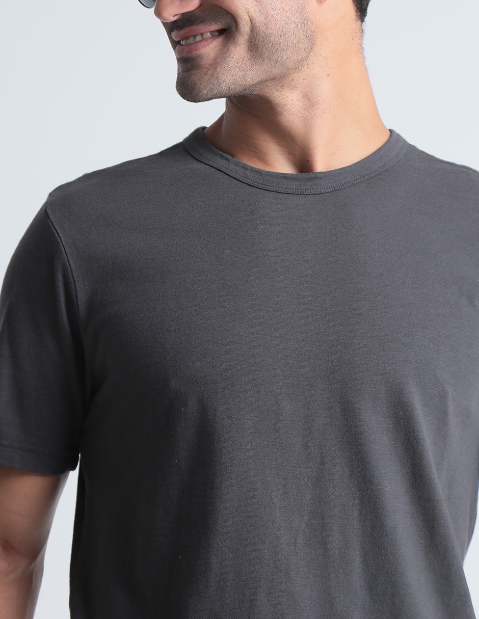 Playera cuello redondo para hombre 4