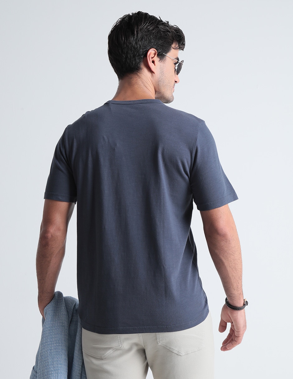 Playera Faherty cuello redondo para hombre