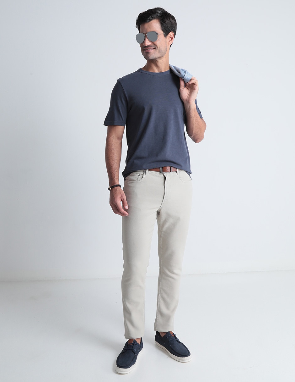 Playera Faherty cuello redondo para hombre
