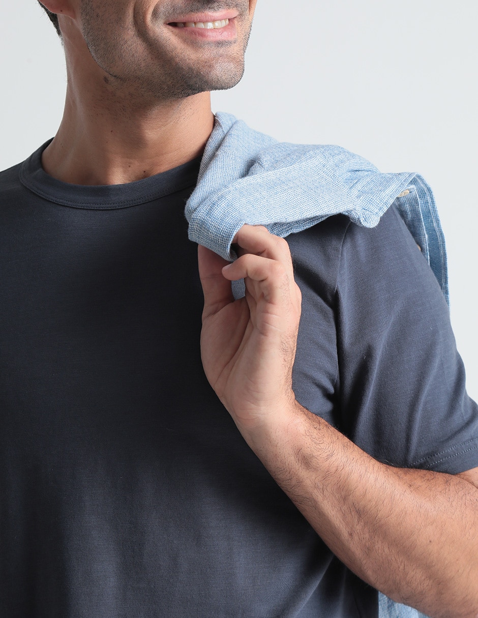 Playera Faherty cuello redondo para hombre