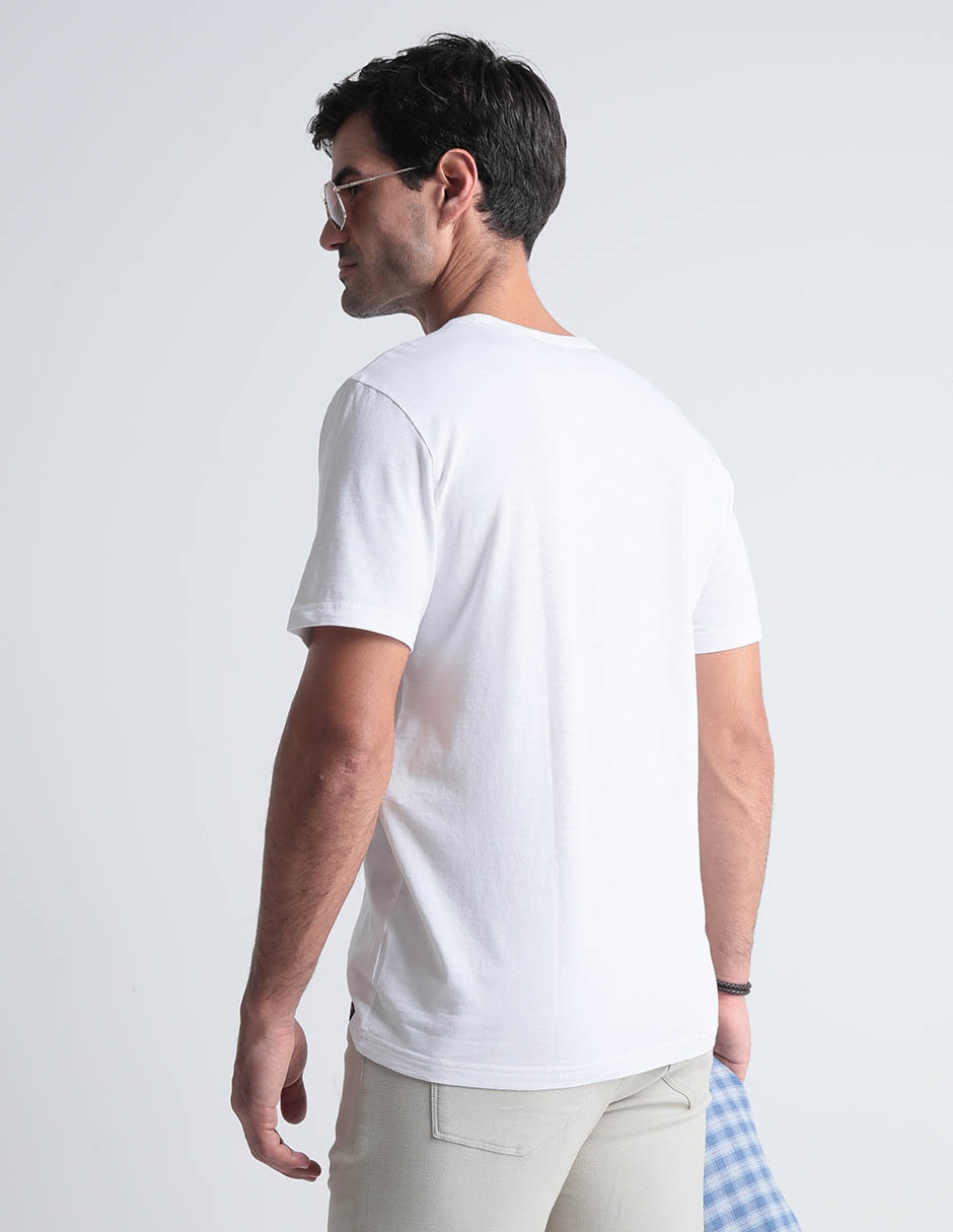 Playera cuello redondo para hombre 2