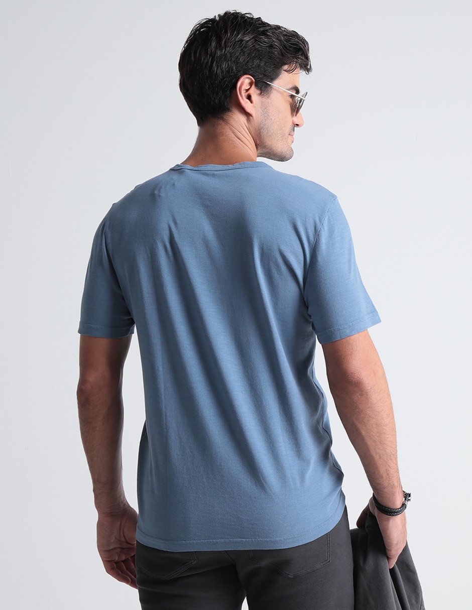Playera Faherty cuello redondo para hombre