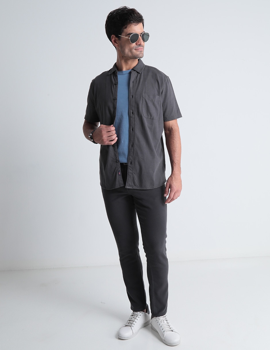 Playera Faherty cuello redondo para hombre