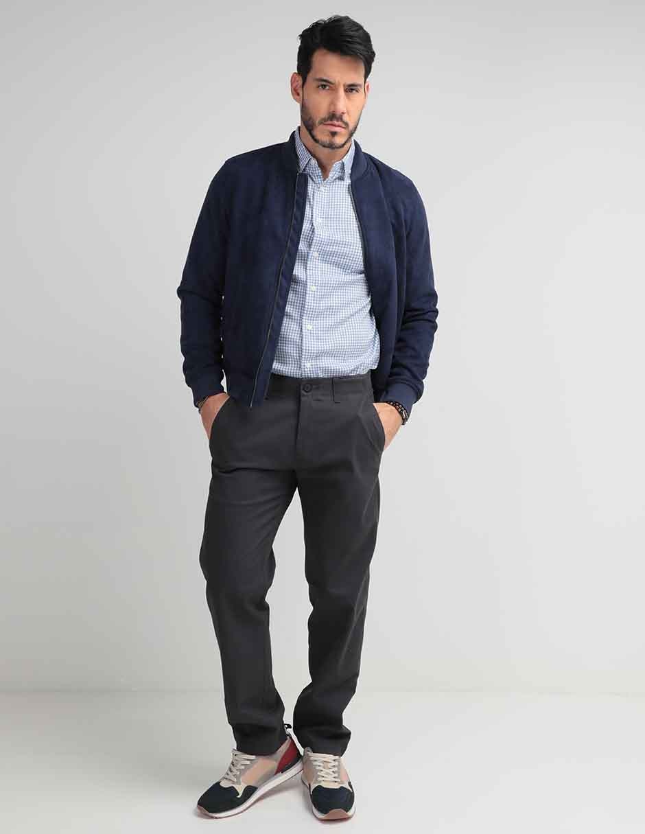 Camisa casual Faherty de algodón manga larga para hombre