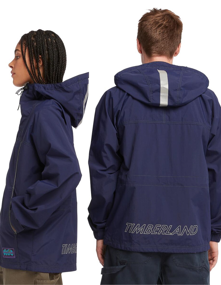Chamarra casual Timberland impermeable con capucha para hombre